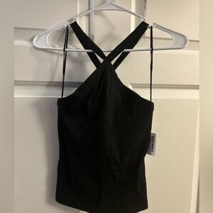 NWT Small Black Old Navy Sleeveless Top